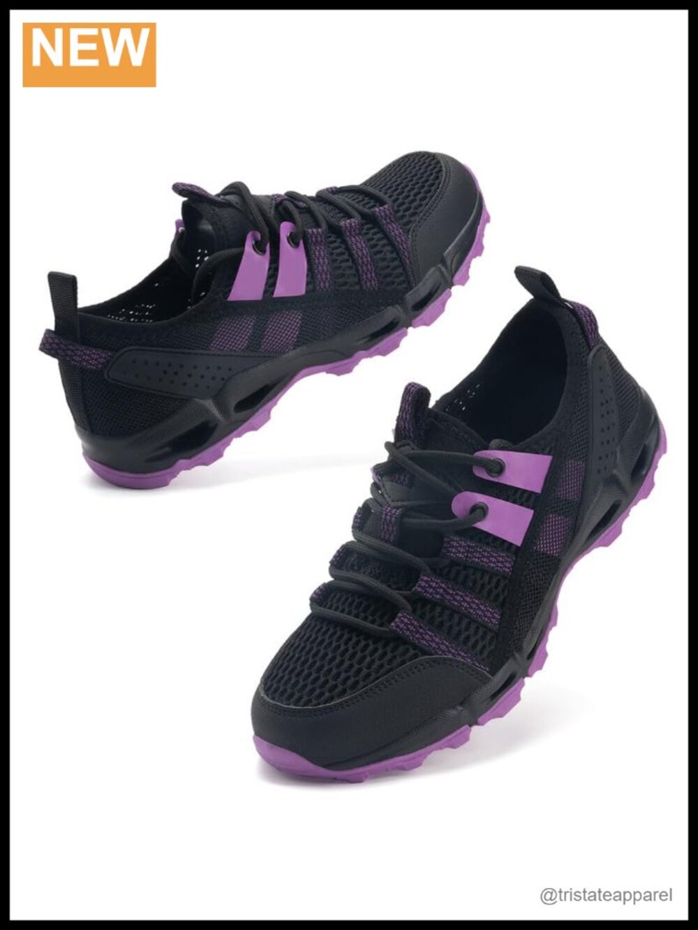 Women's Hiking Water Shoes Quick Dry Mesh Lightweight Non-Slip Aqua Sneakers